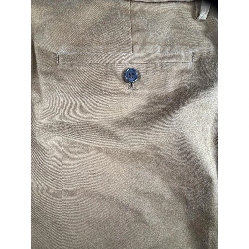 Banana Republic Pants Mens 35x34 Brown Chino Slim Fit Stretch Twill Casual
